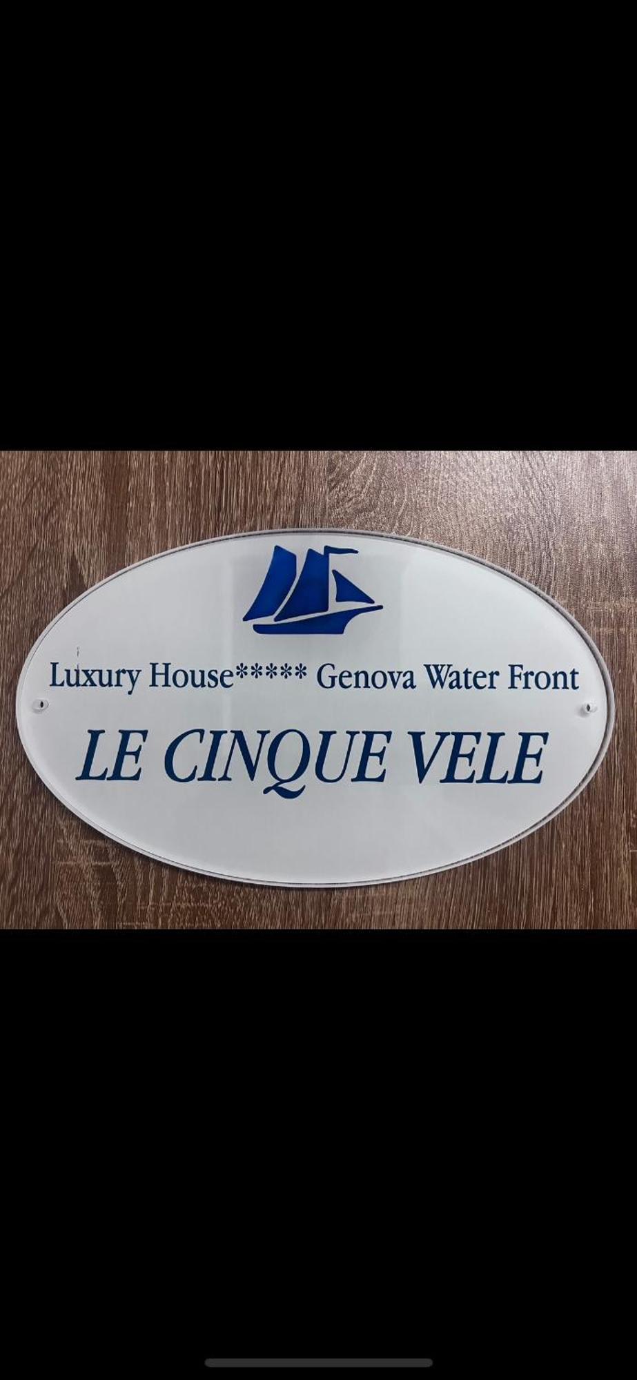 Apartment Le Cinque Vele Water Front Luxury House Genua